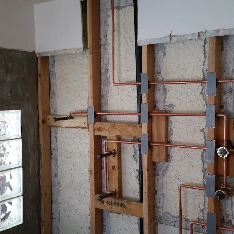 Copper pipe installation for Burst Pipe Repair in Old Westbury