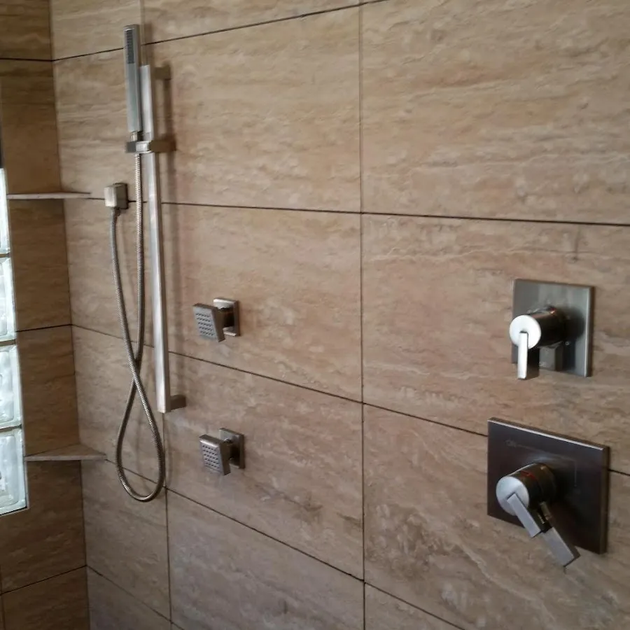 Shower fixture installation for Gas Line Repair in Old Westbury